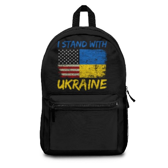Ukraine Flag Ukrainian Ukraine Pride Backpacks