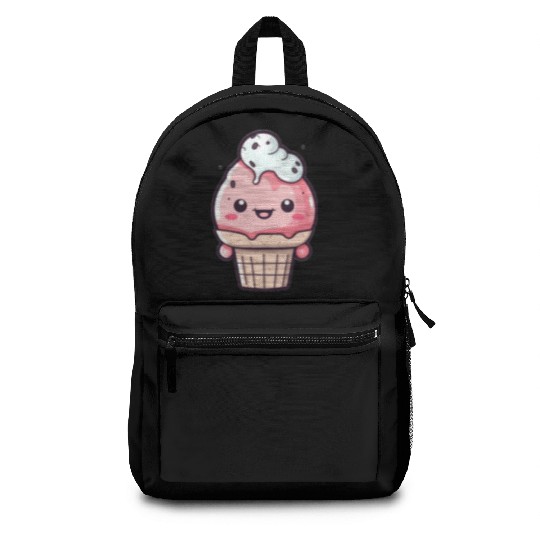 Embrace the Sweetness of our Cute Soft Ice Cream Backpacks