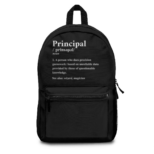 Principal Definition Back To School Headmistress E Backpacks