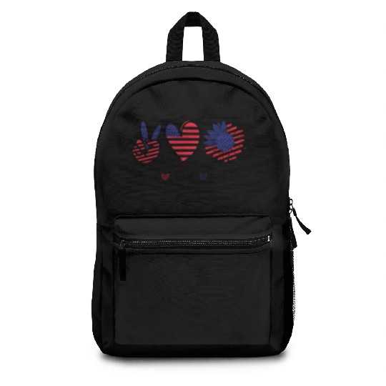 funny america design Backpacks