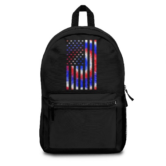 American Flag Cat Lover LGBT Pride Month Feline Backpacks