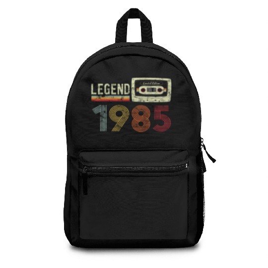 1985 Geburtstag Vintage Cassette Backpacks