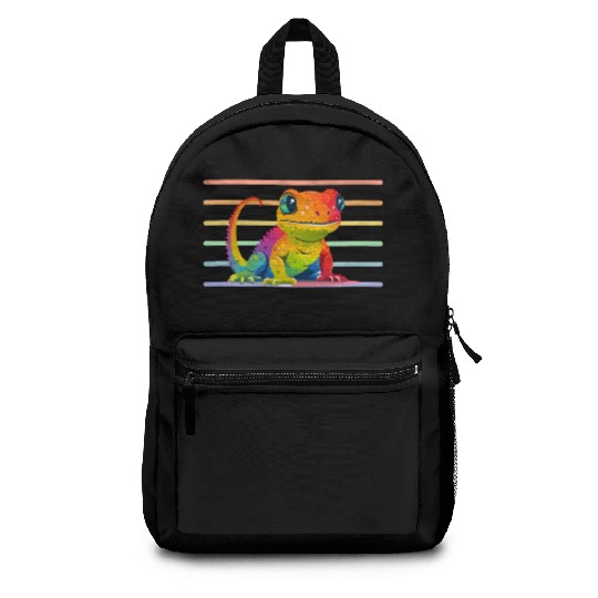 Gay Pride Gecko Backpacks