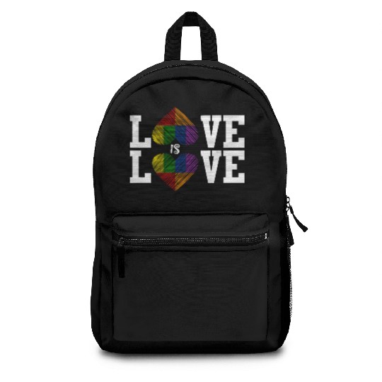 LOVE IS LOVE Backpacks