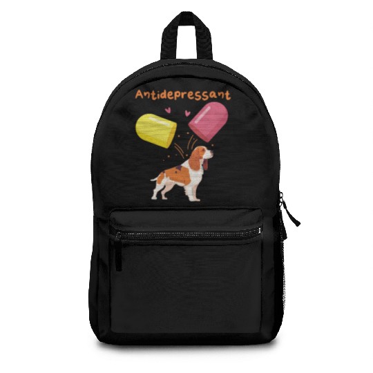 Antidepressant, Cavalier King Charles Spaniel Backpacks