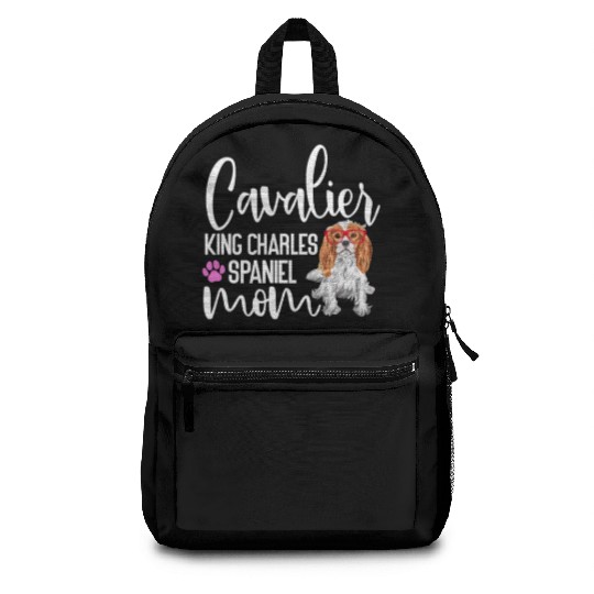 Cavalier King Charles Spaniel Mom Backpacks