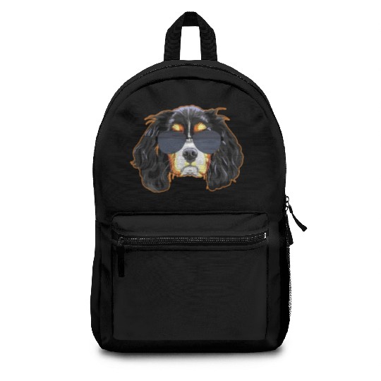 Cavalier King Charles Spaniel Wearing Sunglasses Backpacks