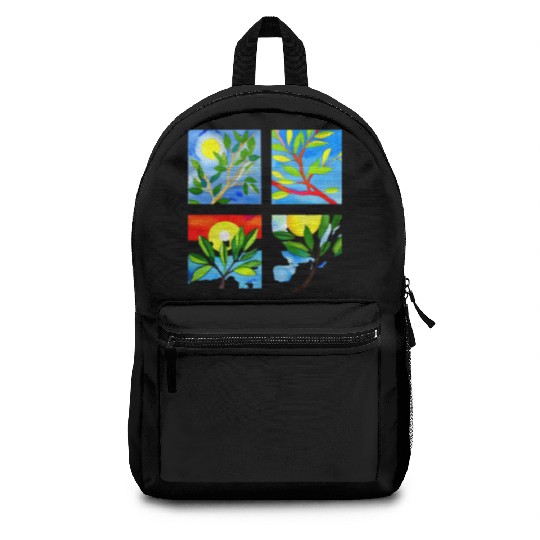 Laughing Olive Branch - Sustainable Harmony Backpacks
