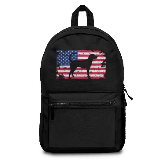 Coonhound USA American Flag Backpacks