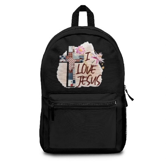 I Love Jesus Backpacks