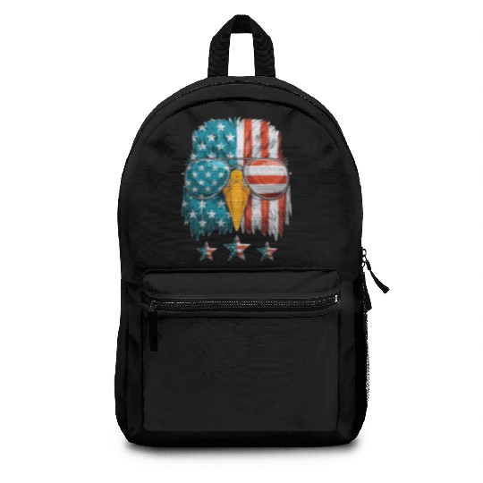 Patriots America Ealge Stars and Stripes US Pride Backpacks