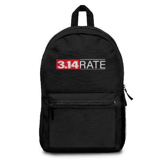 3.14Rate 134 Pi Rate Math Pi Day Math Math Teacher Backpacks