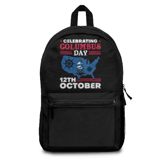 Christopher Columbus Italian American Columbus Day Backpacks