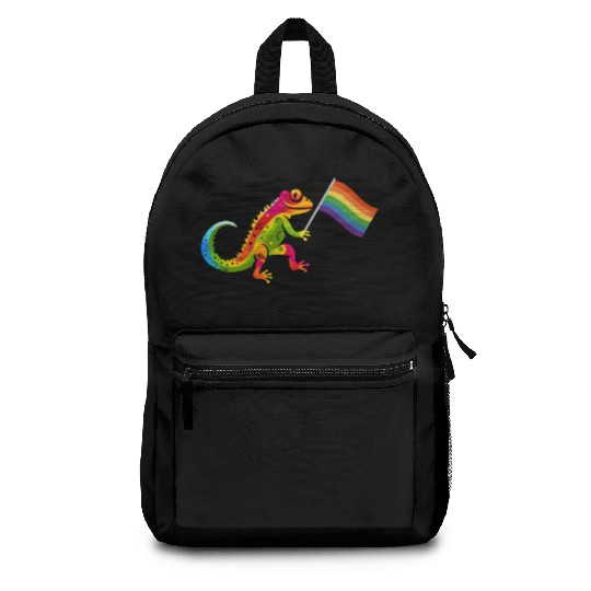 Gay Pride Gecko Backpacks