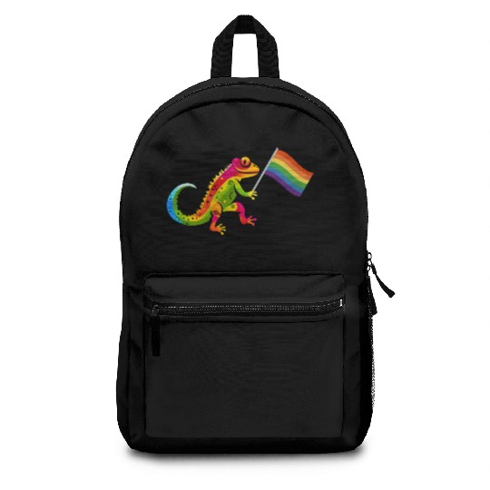 Gay Pride Gecko Backpacks