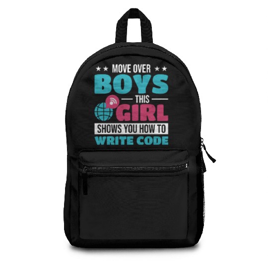 Developer Programming Programmer green Backpacks