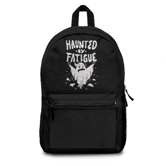 Happy Halloween Trick Or Treat Sleepy Ghost Horror Backpacks