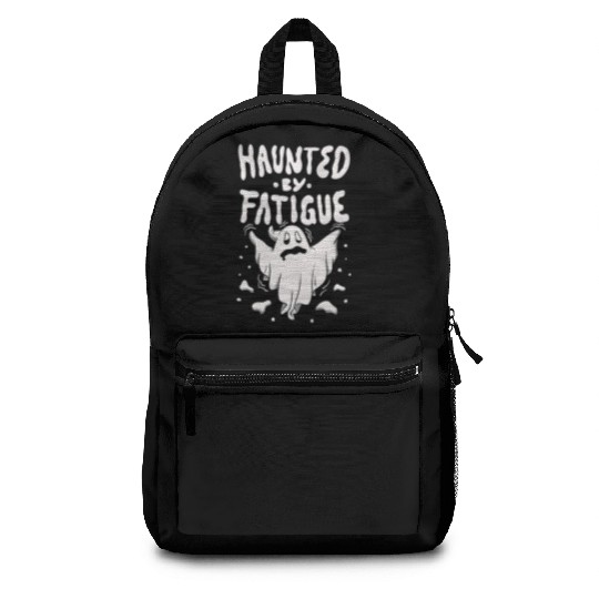 Happy Halloween Trick Or Treat Sleepy Ghost Horror Backpacks