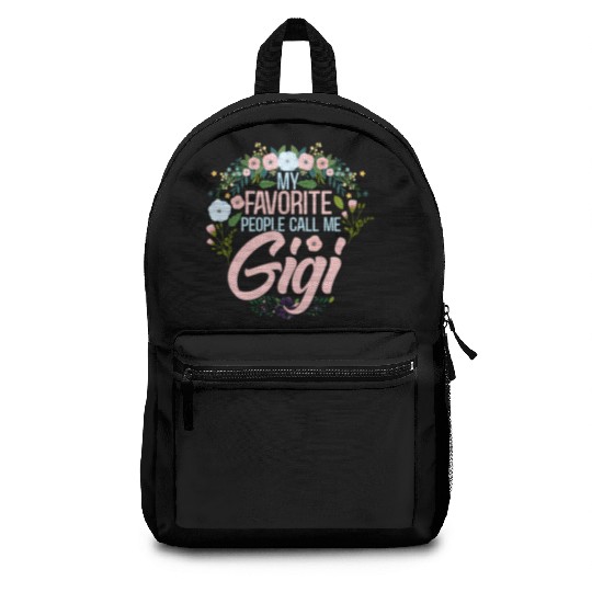 My Favorite People Call Me Gigi Mom Grandma Backpacks