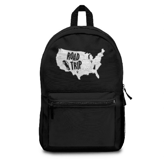 Road Trip US Map | Vacation Travel Backpacks