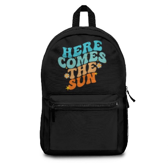 Here Comes The Sun Funny Backpacks