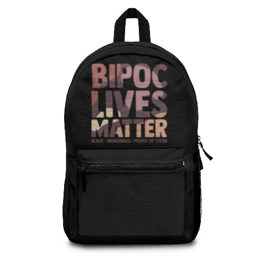 Bipoc Lives Matter Black Indigenous And People Of Backpacks