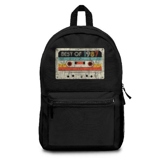 33rd Best Of 1987 Cassette Tape Backpacks