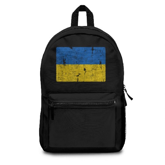Ukrainian Flag Of Ukraine Style Backpacks