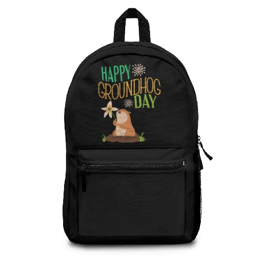 Groundhog Day 2021 Happy Ground Hog Backpacks