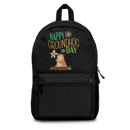 Groundhog Day 2021 Happy Ground Hog Backpacks