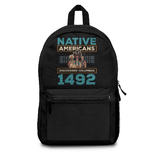 Aboriginal Indians Indigenous Native American Day Backpacks