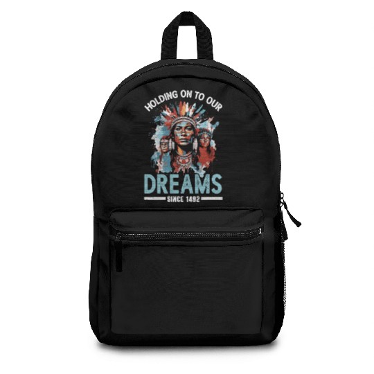 Aboriginal Indians Indigenous Native American Day Backpacks