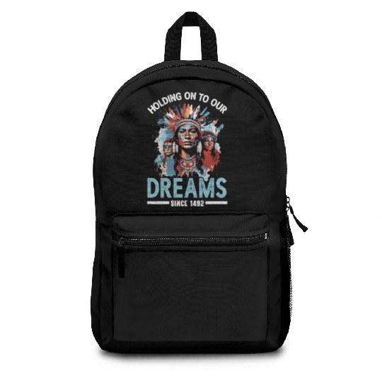 Aboriginal Indians Indigenous Native American Day Backpacks