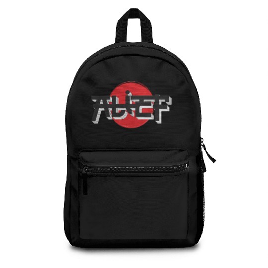 Alief Texas Japanese Hiragana Style W A T Houston Backpacks