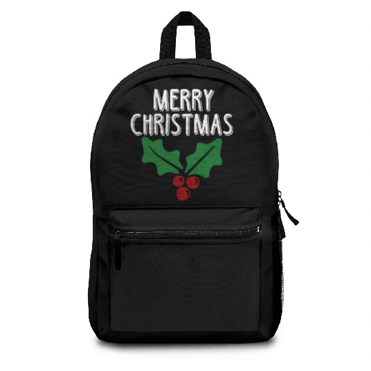 Holly Berry Christmas Backpacks