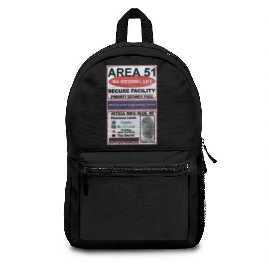 Area 51 Reverse Engineering Pass Backpacks