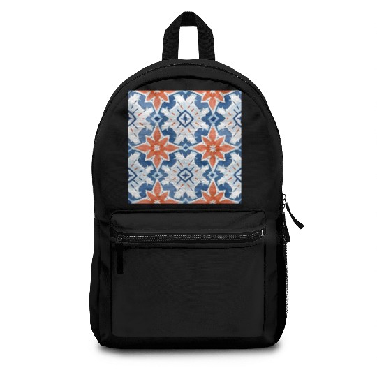 Summer Melange Detailed Ceramic Tile Collection 01 Backpacks