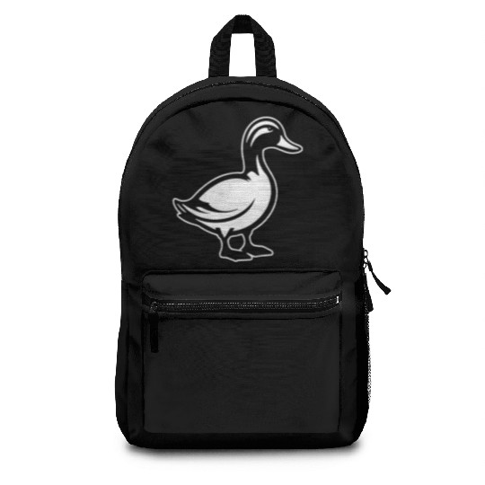 Duck Bird Nature Pond Backpacks