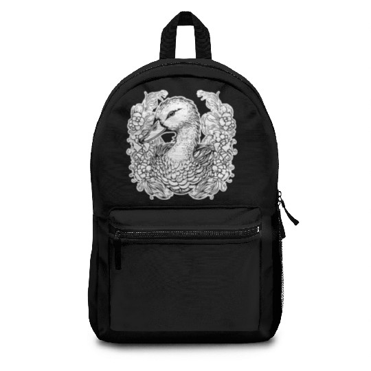 Duck Bird Nature Pond Backpacks