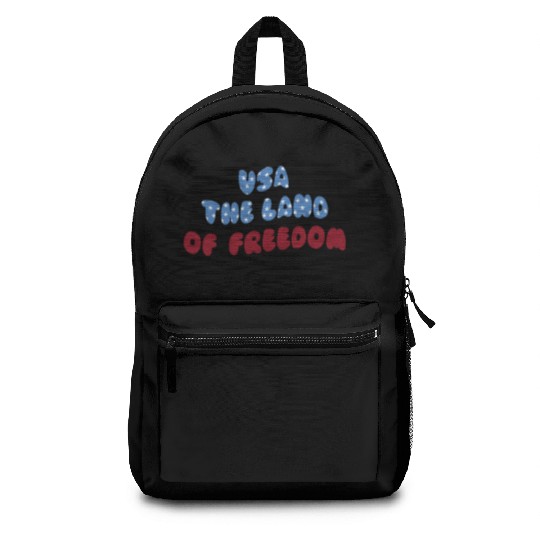 USA THE LAND OF FREEDOM, THE FOURTH OF JULY Backpacks