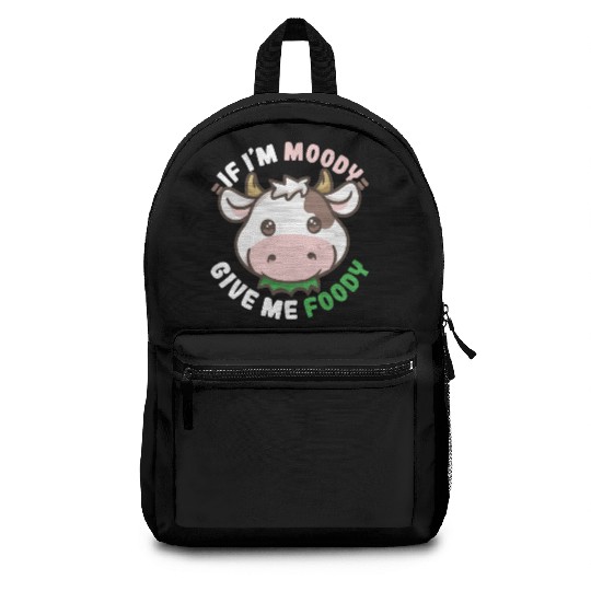 Cow Farmer Kawaii retro Backpacks