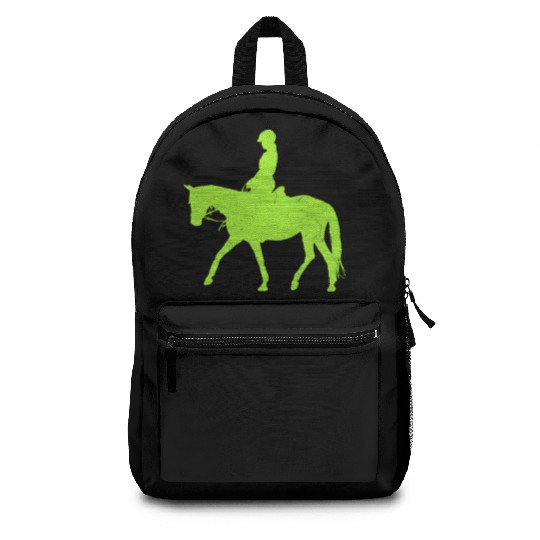 Equestrian Green Lizard Backpacks