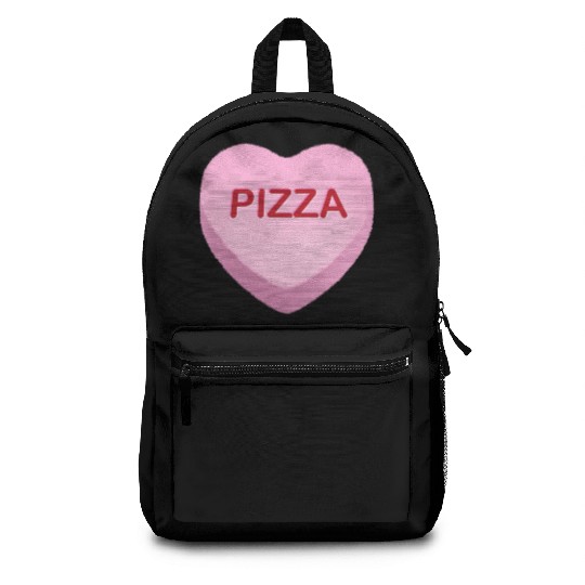 Pizza Candy Heart Backpacks