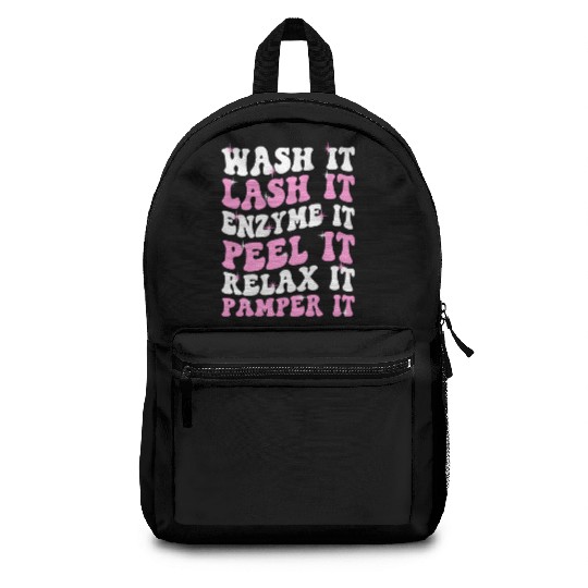 Cute Licensed Esthetician Skincare Backpacks