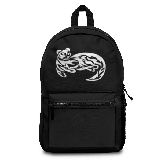 Tribal Otter Tattoo Backpacks