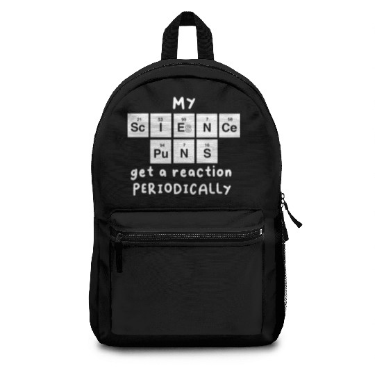 Science Puns Backpacks