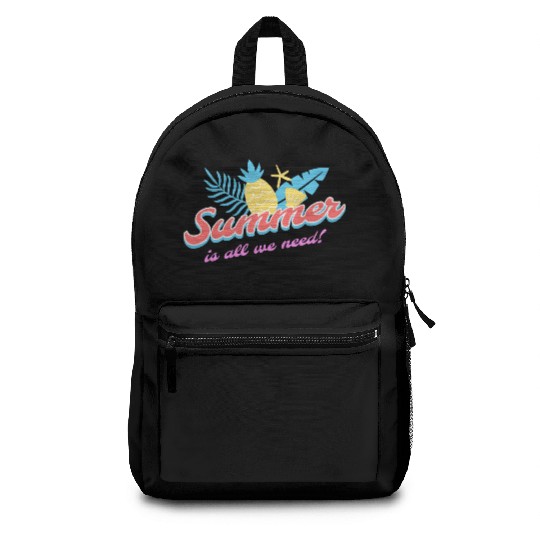 Summer is all we need tumblr Backpacks