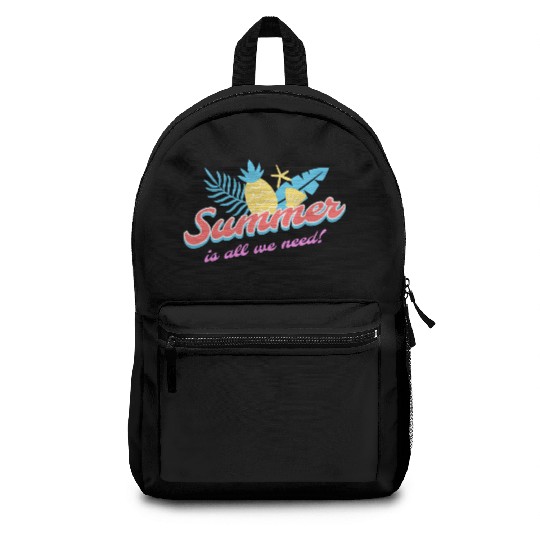 Summer is all we need tumblr Backpacks