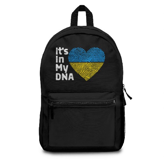It'S In My Dna Ukraine I Stand With Ukraine Backpacks
