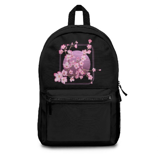 Cherry Blossom Backpacks, Pink Sakura Kawaii